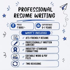 Resume Writing(0-1 Years)