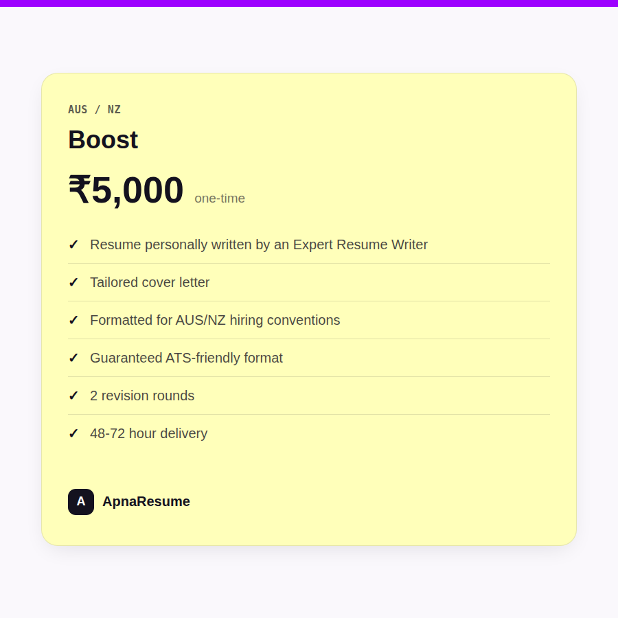 Boost (AUS/NZ)